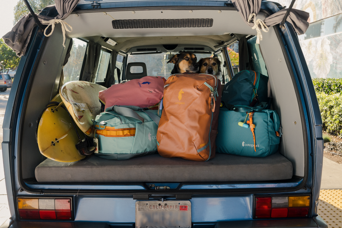 Zapakowane plecaki Cotopaxi